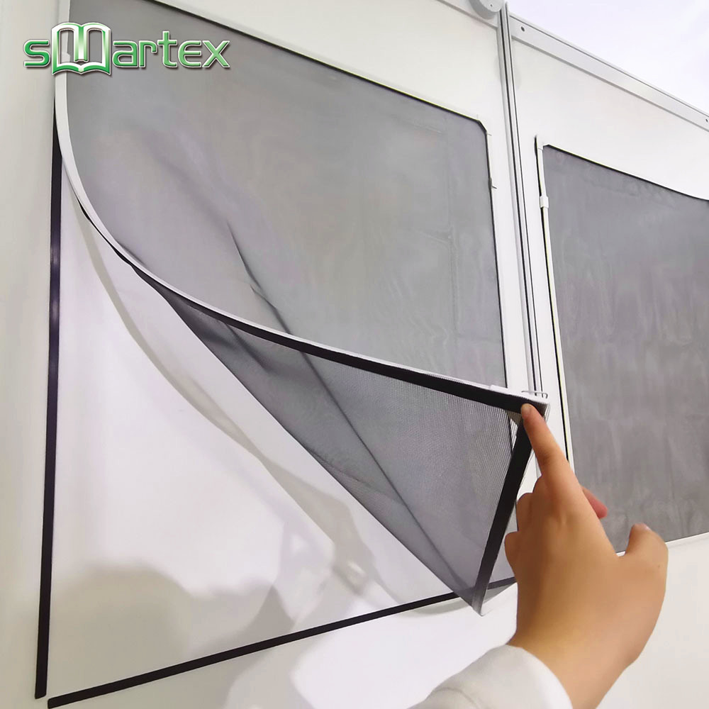 Hot Sell PVC Strips Magic Paste Anti Mosquito Magnet Frame Diy Magnetic Insect Screen Window · image 5