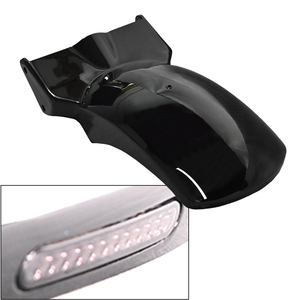 Feux arrière courts robustes personnalisés pour moto, selle <span class=keywords><strong>en</strong></span> cuir PU, 2018-2024 Softail Street Bob Fat Bob Slim Low Rider - Product Image 3