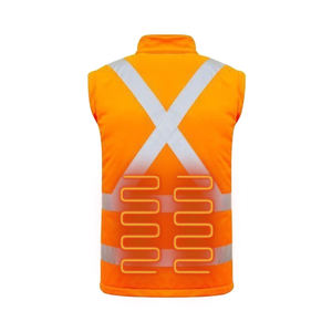 654 Hombres X Mark <span class=keywords><strong>chaqueta</strong></span> de seguridad reflectante Hi Vis Uniformes para hombres ropa de trabajo <span class=keywords><strong>chaqueta</strong></span> impermeable - Product Image 6