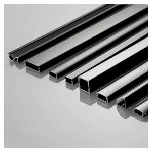 Perfil de Aluminio para Puertas de Vidrio en Edificios Residenciales y Comerciales, Aluminio CNW OEM con Acabado de Fábrica y Recubrimiento en Polvo - Product Image 2
