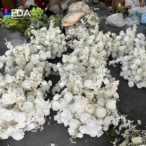 LEDA Handmade 60cm <b>Large</b> White <b>Flower</b> Ball Wedding Centerpiece for Valentine's Day and Events Decor - Product Image 3