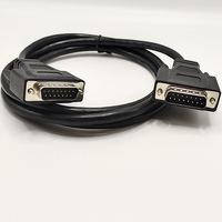 Ligne de signal de câble de connexion en cuivre étamé DB15 pour équipement de contrôle d'automatisation d'instruments industriels pour Machines de contrôle fiscal