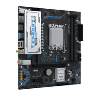 Carte mère H810M GANK WIFI LGA1851 DDR5 compatible avec Core Ultra 230F, WiFi 6 intégré, pleine puissance, Micro ATX, pour ordinateur de bureau