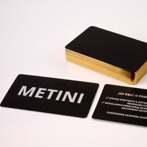 รับผลิตนามบัตรพิมพ์ลายนูน ออกแบบโลโก้ตามสั่ง ผลิตภัณฑ์กระดาษแบรนด์เนม ขายส่งนามบัตร - Product Image 3