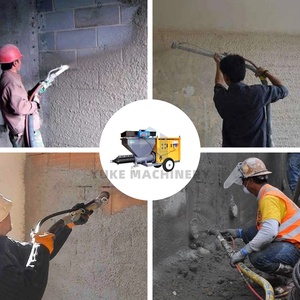 Máy phun vữa bê tông di động máy phun vữa xi măng tự động Máy phun vữa di động - Product Image 6