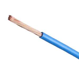 China best selling Copper core heat-resistant 105 degrees PVC insulated flexible connecting wire cable and wire