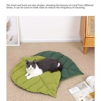 Cama para Perros Personalizada, Económica, de Lujo, Premium, de Alta Calidad, Sólida, Verde, Ovalada, Suave, Cálida y Acogedora para Todas las Estaciones