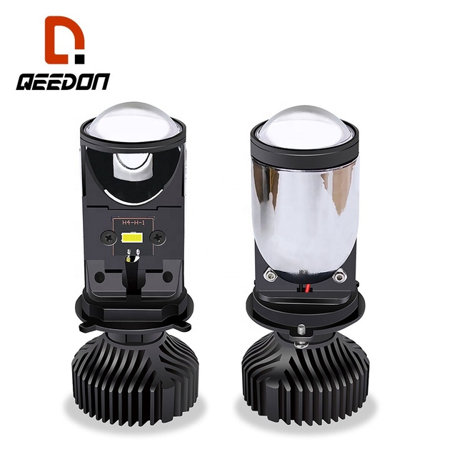 2pcs 90w/Pair Lamp H4 Led Mini Bi Led Lens Projector-20000LM Car Headlight Lampada Projector Led Bulb