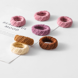 Coleteros para el Cabello, Tejidos en Nylon Grueso, Color Sólido, Súper Elásticos, para Cola de Caballo, Uso Casual, Juego en Caja - Product Image 4