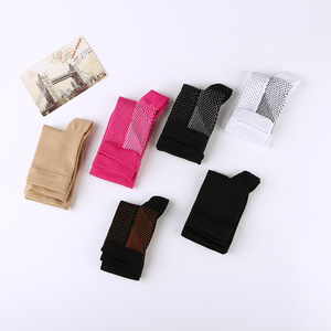 Chaussettes de Compression à bout <span class=keywords><strong>ouvert</strong></span> pour sport cheville empêcher élastique respirant Anti-chute rester manchette bas <span class=keywords><strong>pied</strong></span> manchon - Product Image 3