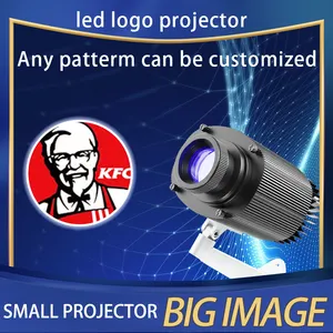 Noparde gd 20w led gobo, luz projetor, arte interna, rotativa, logotipo personalizado, projetor de sinal