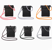 Petit sac messager pour homme, sac à bandoulière décontracté pour téléphone