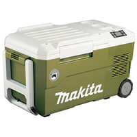 Réfrigérateur-congélateur portable Makita alimenté par batterie lithium-ion pour voiture et camping en extérieur, fonctionnement chaud/froid, mini-réfrigérateur