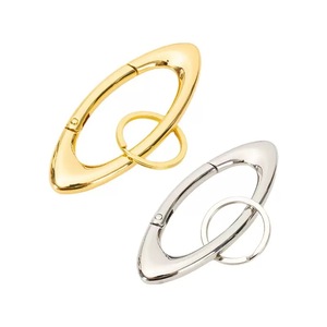 Gantungan kunci salib Carabiner Musim Semi Y2K, gantungan kunci Grunge religius, klip kunci EDC hadiah berkemah mendaki luar ruangan modis ringan - Product Image 2