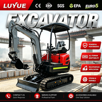 Miniexcavadora con Certificación CE, Motor con Modelos Personalizables, Gran Éxito de Ventas