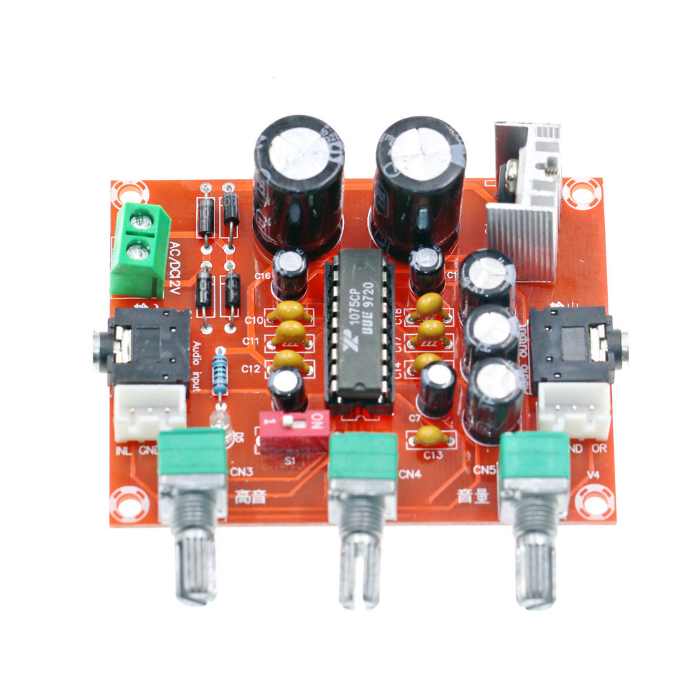 Scheda Preamplificatore Passiva DIY Con Pannello Frontale Per Amplificatori Di Potenza