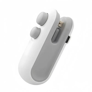 เครื่องซีลถุงพลาสติกแบบพกพา ชาร์จไฟผ่าน USB พร้อมที่ตัดในตัว - Product Image 1