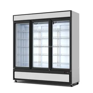 -22C Commercial freezers upright ice cream fridge showcase freezer