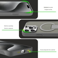 Fundas para Teléfono Móvil KINGSOUL 2025, Resistentes a Impactos, TPU+PC, Estilo Moderno, Mate, Instalación Rápida, Multimarca