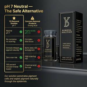 Solution de suppression Naturaless YD pour le maquillage permanent, élimination des anciens tatouages, agent de suppression des sourcils, Removedor De Pigmento De <span class=keywords><strong>Microblanding</strong></span> - Product Image 2