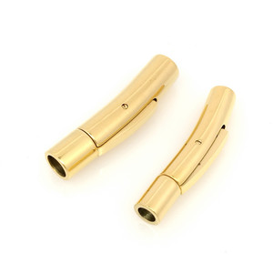 Cierre de broche para pulsera de acero inoxidable de 3 mm, 4 mm, 5 mm, 6 mm, redondo, accesorios para la fabricación de pulseras, accesorios para bricolaje. - Product Image 3