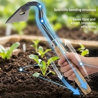 Grattoir à écorce en acier au manganèse, petite houe de désherbage, outil multifonctionnel tranchant pour usage domestique, outil de décapage d'écorce d'arbre multicolore de Chine