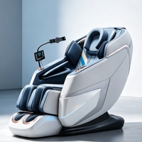 Fauteuil de massage chauffant corps entier zéro gravité avec thérapie thermique au graphène, chaise inclinable électrique Shiatsu à compression d'air, personnalisable OEM