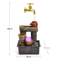 Fontaine de table magique suspendue pour bureau et maison, décoration de robinet d'eau, fontaine de bureau, fournie directement par l'usine