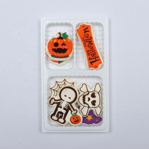 Décorations comestibles pour gâteaux d'<span class=keywords><strong>Halloween</strong></span>, glaçage sucré fantôme citrouille, <span class=keywords><strong>décoration</strong></span> effrayante pour les fournitures de pâtisserie de fête - Product Image 6
