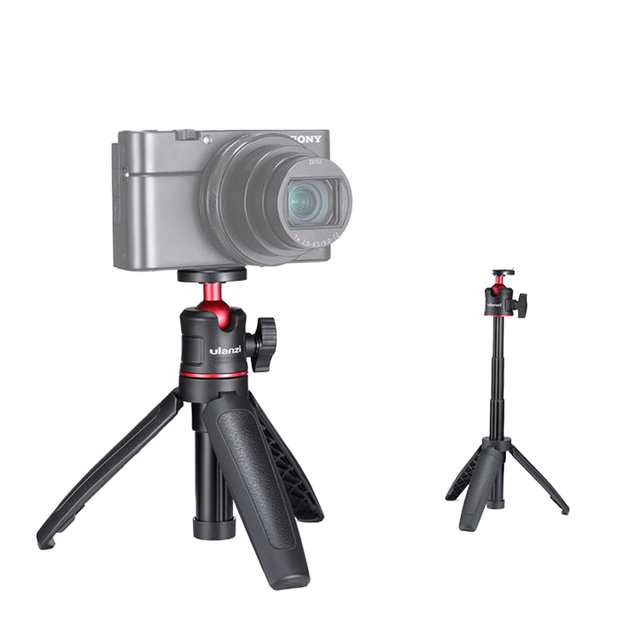 Phone Vlog Kit with LED Light & Microphone Alloy Cold Shoe Mount for DSLR/SLR iPhone 13 & -Portable Selfie Accessory