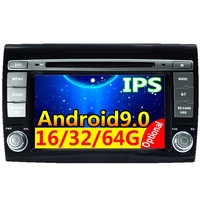 4G 64GB IPS DSP 2 Din Android 9.0 Car DVD Multimedia player Per Fiat/Bravo 2007 2008 2009 2010 2011 2012 di Navigazione GPS Radio bt