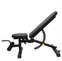 Équipement de musculation multifonction pliable pour la maison, haltères, bancs et supports en acier, banc de musculation réglable