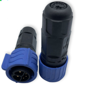 מפעל סיטונאי giet M20 עמיד למים מחבר נעילה עצמית 2 + 3 פין 30A חוט חוט גבוהה הנוכחי מחבר שדה מחבר - Product Image 1