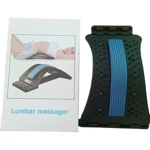 Dispositivo de alongamento de cintura, ajustável, de alta qualidade, massagem muscular, alongador, costas