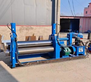 Macchina per arrotondare la piastra meccanica a 3 rulli 4mm 6mm di spessore - Product Image 3