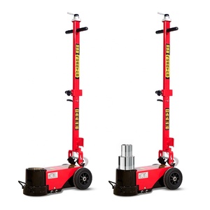 DINGLIBO Orange Red Steel 80 Ton CE Certified Folding Pneumatic <strong>Hydraulic</strong> <strong>Jack</strong> for <strong>Cars</strong> Trucks 3-5s Lifting Time -60C-50C - Product Image 5