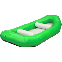 Bote Inflable de Alta Calidad de 395 cm (13 pies) para Rafting en Aguas Bravas, Bote de PVC