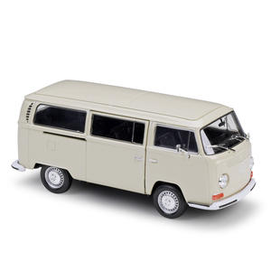 Venta caliente Welly 1:24 Vo Lkswagen 1972 T2 <span class=keywords><strong>BUS</strong></span> Metal Coleccionable Simulación Die Cast Car Alloy Car Model Vehicles - Product Image 1