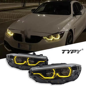 Coche TYPY para <span class=keywords><strong>BMW4</strong></span> Series F32 2013-2020, actualización de faro modificado a nuevo DRL, señal de giro dinámica, faro LED, accesorios para automóviles - Product Image 1