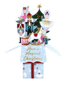 Cartes en papier 3D pop-up vierges <span class=keywords><strong>à</strong></span> l'intérieur, sculpture en papier 3D superposée dans un emballage pour la présentation <span class=keywords><strong>de</strong></span> cadeaux <span class=keywords><strong>de</strong></span> <span class=keywords><strong>Noël</strong></span>, carte WOW pour les fêtes - Product Image 4