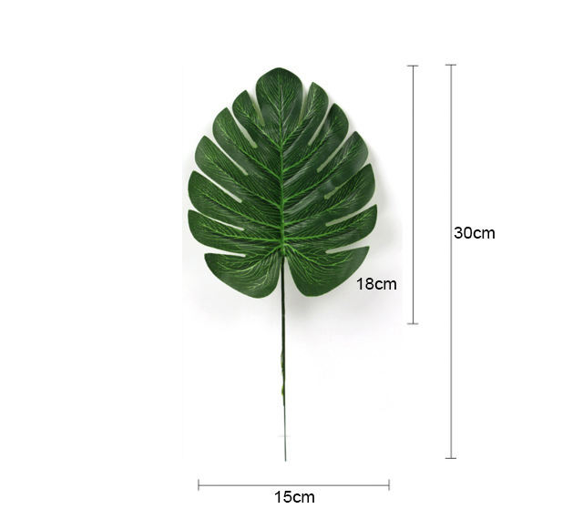 6# Small tortoise leaf with rod