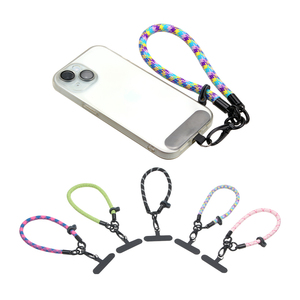 Hot Short <b>Phone</b> Grip <b>Strap</b> Nylon Detachable Finger Loop Lanyard for <b>Mobile</b> Safety - Product Image 1