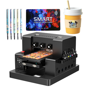 A3 UV Flatbed Digital Printer Inkjet UV Led Printing Machine Cylinder Phone Case Cup Flatbed UV Printer with L805 Print Head - Product Image 1