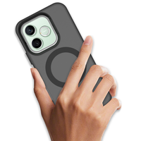 Coque de téléphone magnétique en TPU+PC givré de qualité supérieure, anti-traces de doigts, protection d'écran surélevée, antichoc pour Honor 600/600 Pro/600 Lite