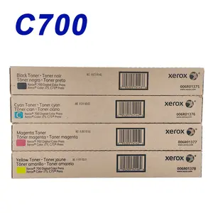 Original C700 Toner for Xerox C75 C700i J75 Toner Cartridge Fujixerox 006R01379 006R01380 006R01381 CT202101
