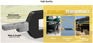 AMBITION ODM/OEM 1-1/4 Inch Aluminium Dual LED Work Light <span class=keywords><strong>Pick</strong></span>-<span class=keywords><strong>up</strong></span> Towing Hitch Mount Bracket for Truck Trailer RV SUV - Product Image 4