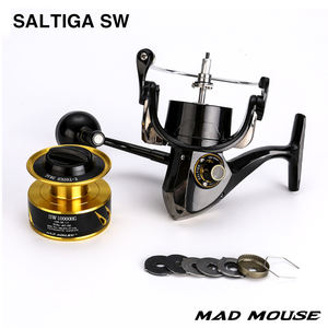 MAD MOUSE – moulinet de pêche <span class=keywords><strong>Saltiga</strong></span> SW4000XG SW6000HG SW10000HG, moulinet de pêche en eau salée 11 + 1BB, puissance de frein de 35kg - Product Image 2
