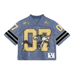 Camiseta extragrande para hombre, camiseta de malla, camiseta de fútbol americano personalizada - Product Image 4