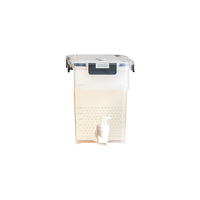 Haute capacité en plastique eau froide bouilloire robinet distributeur cuisine voyage jus cruche limonade Pot chaud conteneur alimentaire stockage conteneur