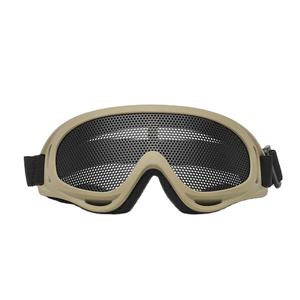 Forte חיצוני מלא מסגרת ברזל רשת אנטי השפעה משקפיים בטיחות עם עדשה שחורה עבור רכיבה על אופניים ו-cs הגנה מפני עיניים לחימה - Product Image 3